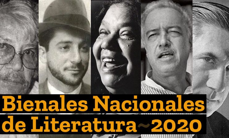Cenal anuncia concursos de Bienales Nacionales de Literatura 2020
