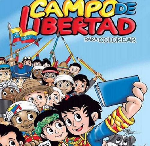 Libro de colorear «Campo de Libertad» estimula la creatividad de niños y niñas