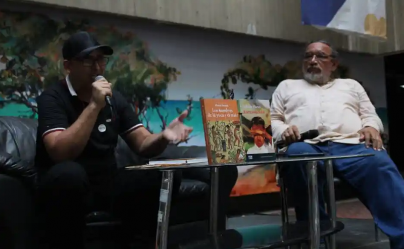 Franklin Fernández presentó en FILVEN capítulo Anzoátegui el libro “Yubana Marcó. Acercamientos”