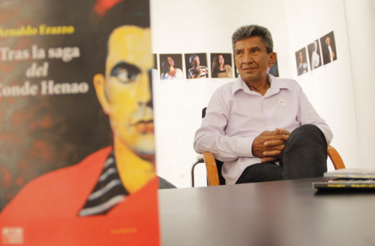 Arnaldo Erazzo presentó “Tras la saga del Conde Henao” en la 18ª FILVEN Barinas