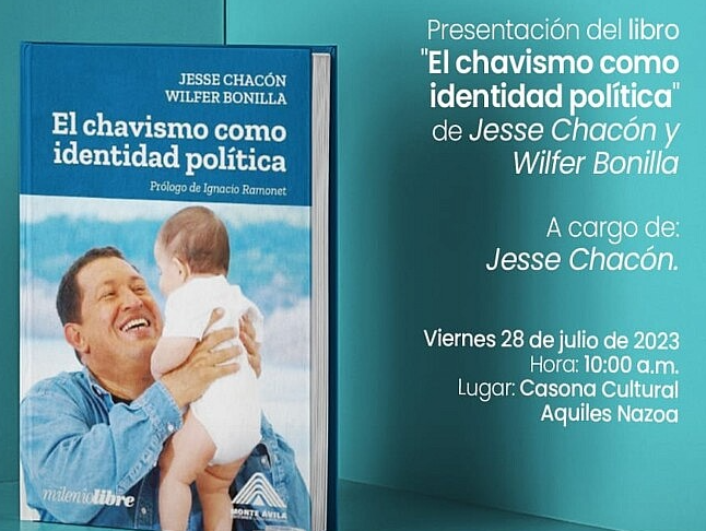 “El chavismo como identidad política” se bautiza este viernes en la Casona Cultural Aquiles Nazoa
