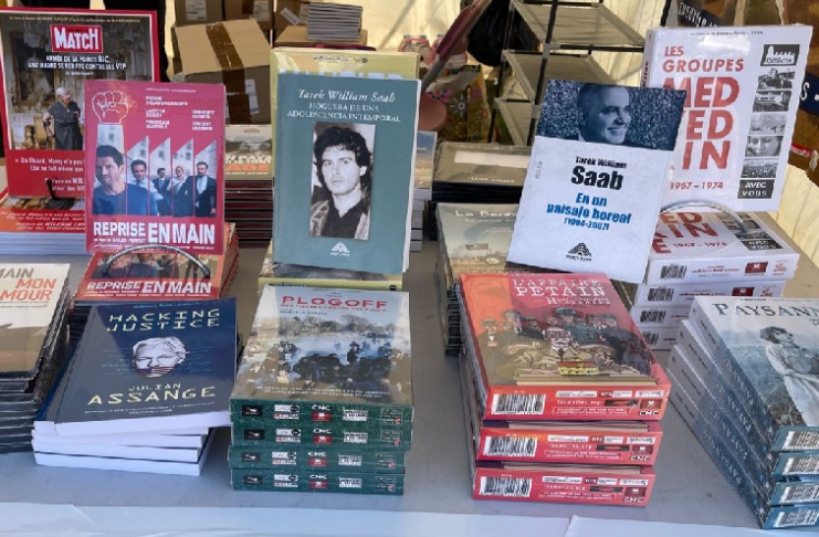 Libros de Tarek William Saab participan en La Fiesta de la Humanidad de Francia