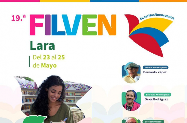 Lara celebrará la FILVEN desde el jueves 23 al sábado 25 de mayo